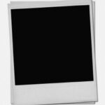 Sleek Silence: Empty White Photo Frame