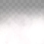 Foggy Takeoff: Plane Soars Through Shrouded Skies